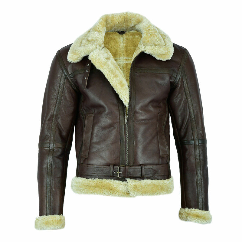 Shearling Leather Jacket