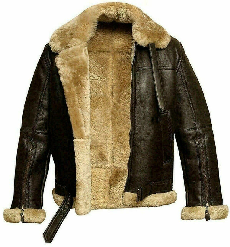 Shearling Leather Jacket