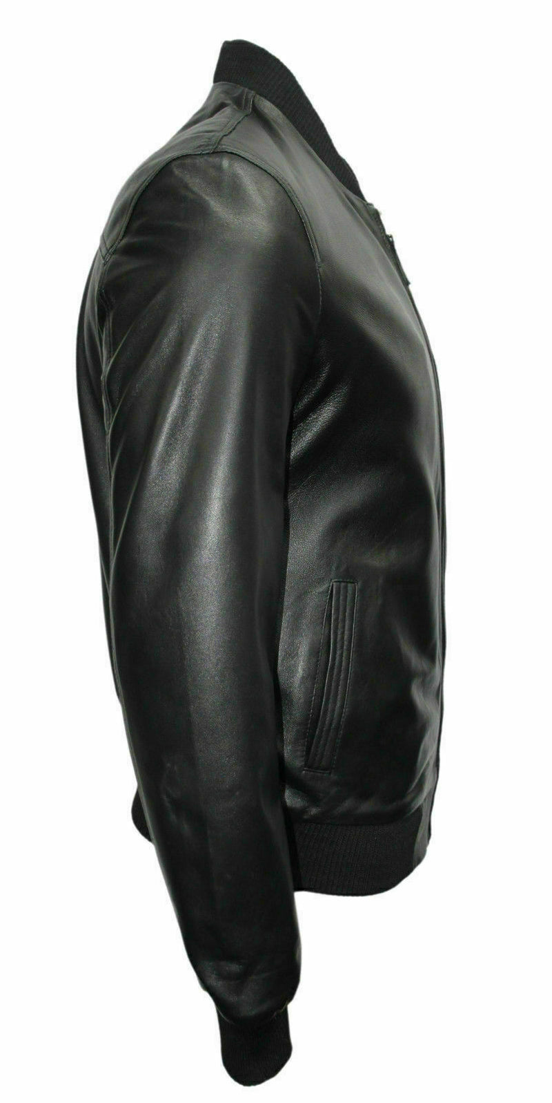 Black Bomber Jacket For Men