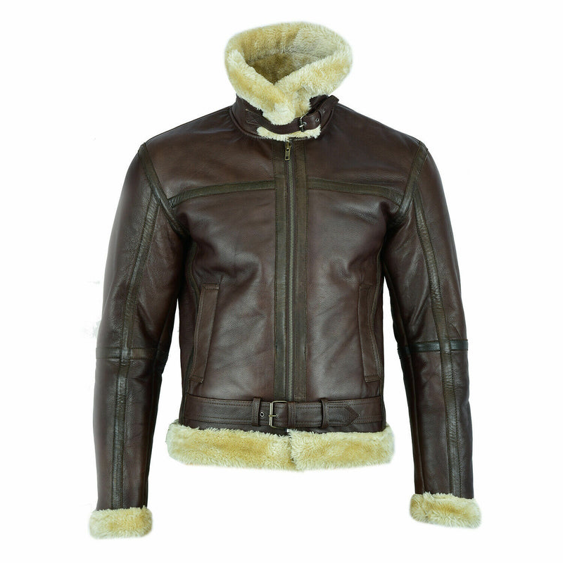 Shearling Leather Jacket