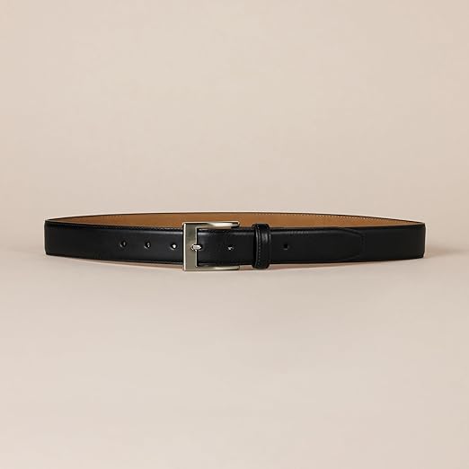 'Leather Belt Black simple and elegant'