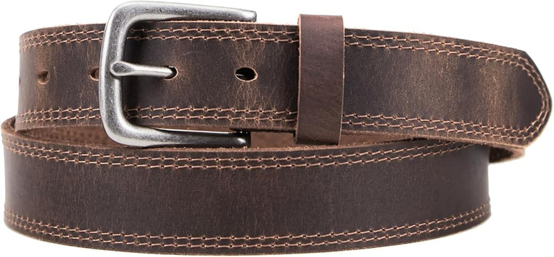 'Leather Belt Brown simple and elegant'