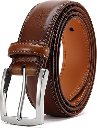 'Leather Belt Brown simple and elegant'