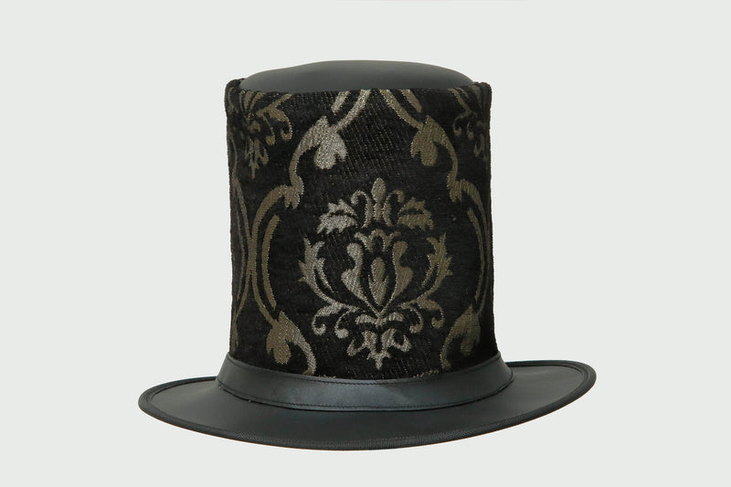 "Skull-Style Leather Hat with