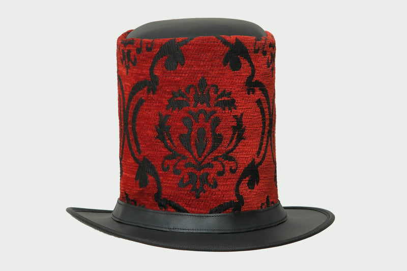 "Skull-Style Leather Hat with