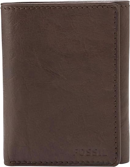 Mens Wallet Genuine Leather Blocking Wallet for Men, 2 ID Windows 11-12 Card Holders, Gift Box